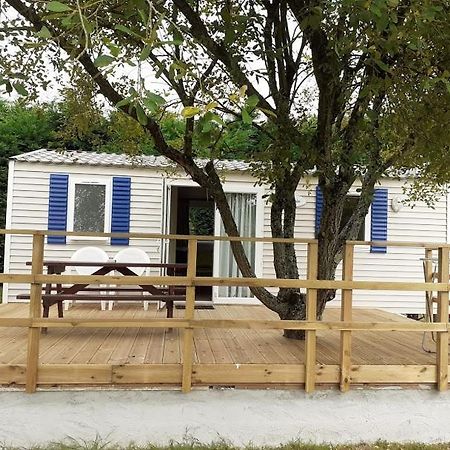 Les Mobile Home De Kerroyal Garlan Buitenkant foto