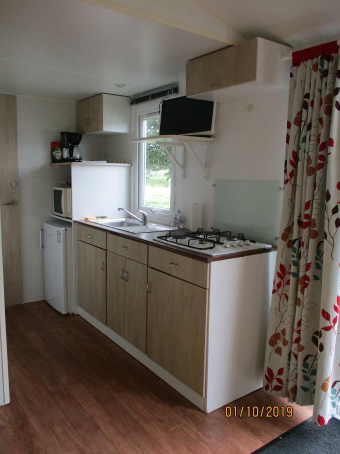 Les Mobile Home De Kerroyal Garlan Buitenkant foto