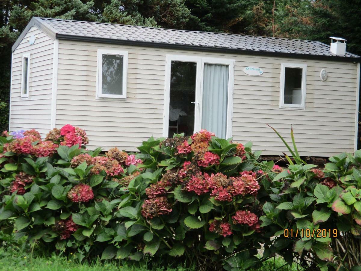 Les Mobile Home De Kerroyal Garlan Buitenkant foto