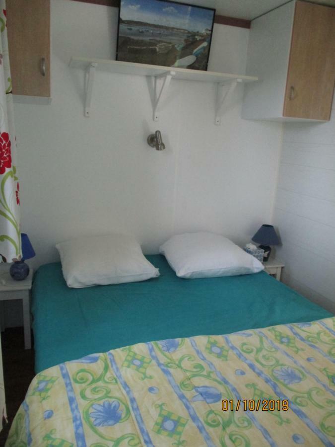 Les Mobile Home De Kerroyal Garlan Buitenkant foto